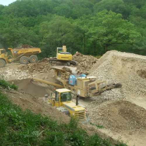 atelier de concassage